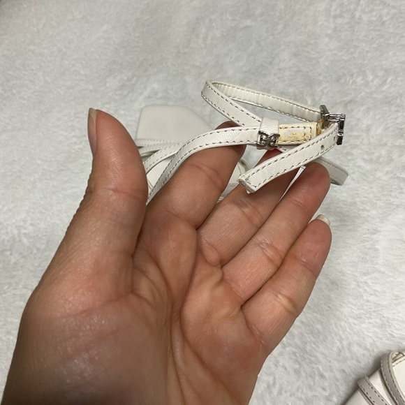 Sam Edelman Cream Strappy Heels - Picture 10 of 11